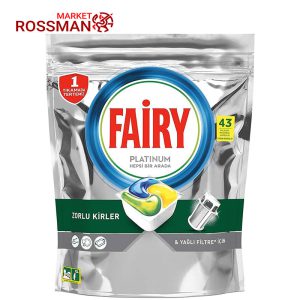 قرص ماشین ظرفشویی فیری Fairy مدل پلاتینیوم بسته 43 عددی