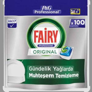 قرص ماشین ظرفشویی فیری Fairy مدل اورجینال بسته 100 عددی