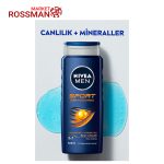 شامپو سه کاره نیوآ NIVEA مخصوص مو، بدن و صورت حجم 500 میلی لیتر