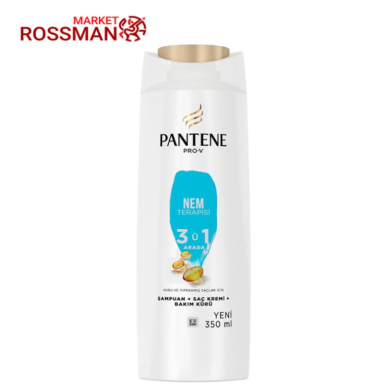 شامپو پنتن Pantene مدل Nem Terapisi (3 in 1) حجم 350 میلی لیتر