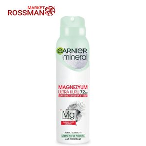 اسپری ضد تعریق گارنیر Garnier مدل Magnezyum حجم 150 میلی لیتر