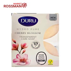 صابون شفاف دورو Duru با عصاره گل ساکورا 2 عددی