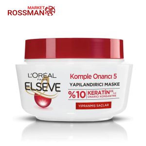 ماسک مو لورآل loreal مدل komple onarici 5 حجم 300 میلی لیتر