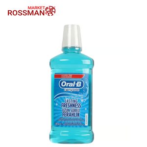 دهانشویه اورال بی Oral B مدل Lasting Freshness حجم 500 میلی لیتر