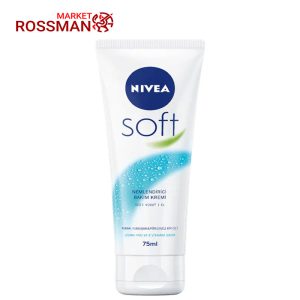 کرم مرطوب کننده نیوآ NIVEA مدل Soft حجم 75 میلی لیتر