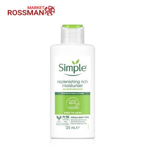 کرم مرطوب کننده سیمپل Simple مدل Rich حجم 125 میلی لیتر