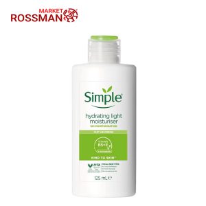 کرم مرطوب کننده سیمپل Simple مدل Light حجم 125 میلی لیتر