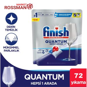 قرص ماشین ظرفشویی فینیش مدل Quantom بسته 72 عددی
